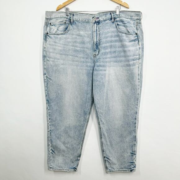 American Eagle Outfitters Pride 90s Boyfriend Jeans Blue Rainbow Casual Size 24 - Picture 5 of 11